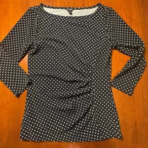 Ann Taylor Black and White Top Size XSP